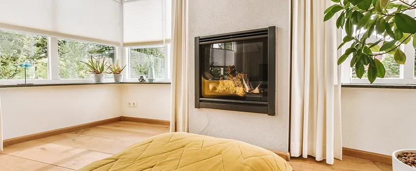 Residential Fireplace Ceramic Glass Installation in Spokane Valley, WA