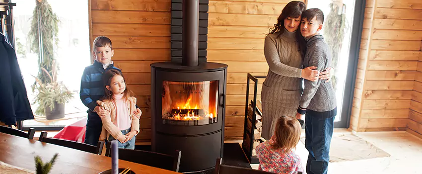 Morso Cast Iron Fireplace Insert Installation in Spokane Valley, Washington