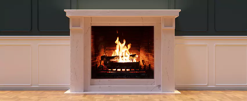 Open Flame Wood-Burning Fireplace Installation Services in Spokane Valley, Washington