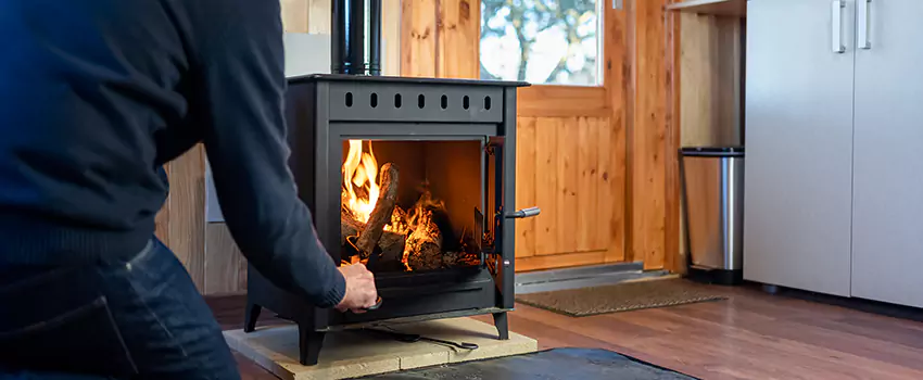 Open Hearth Wood Fireplace Installation in Spokane Valley, WA
