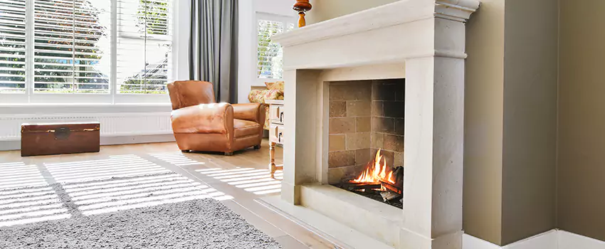 Vintage Fireplace Refacing in Spokane Valley, Washington